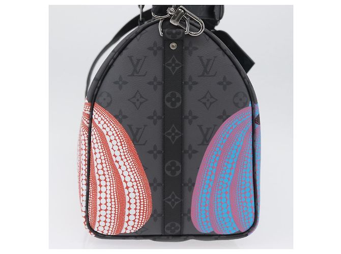 LOUIS VUITTON Eclipse Zucca LV ~ YK Keepall Bandoulière 45 M46441 Auth 44061SM Monogramma - vista 4
