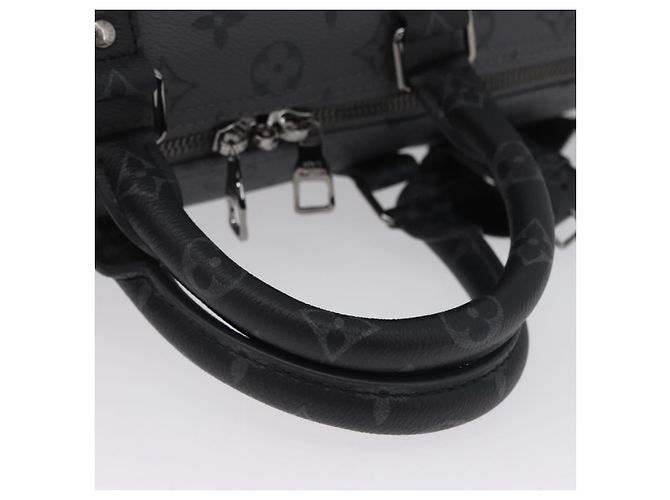 LOUIS VUITTON Eclipse Zucca LV ~ YK Keepall Bandoulière 45 M46441 Auth 44061SM Monogramma - vista 7