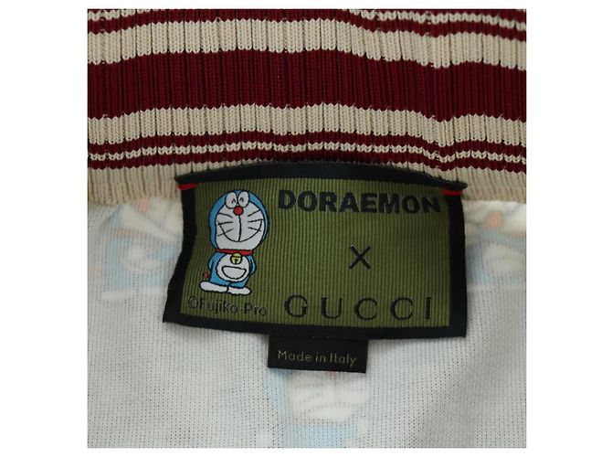 Gucci FALDA DORAEMON MICRO GG DORAEMON DE ALGODÓN MARRÓN AUTÉNTICA 166962SM Castaño - vista 9