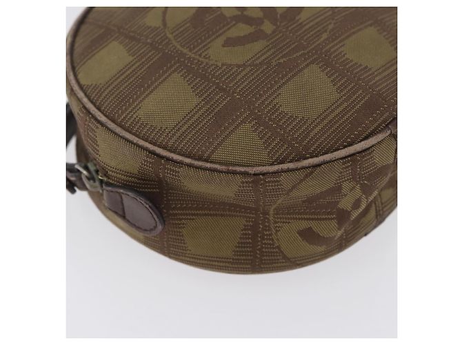 Poche de Viagem CHANEL Nova Linha Nylon Bege CC Auth mr2071 - vista 9