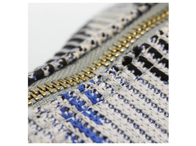 Borsa a mano in tela Nova Check Burberry azzurro chiaro oro Auth LNZ422SAM D'oro Blu chiaro - vista 7