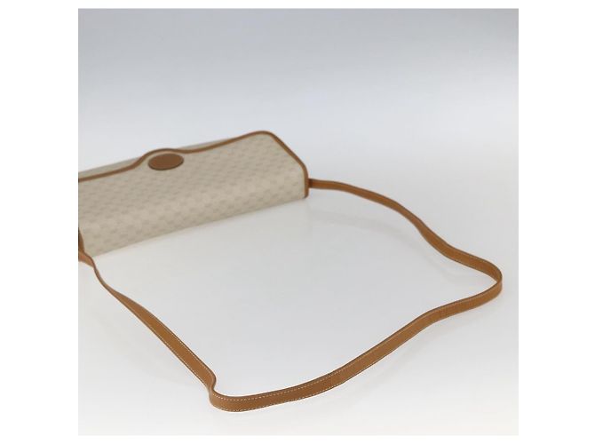 Gucci Borsa Micro GG Supreme PVC Beige Chiaro Oro 004 106 0146 Auth fm5178 D'oro - vista 7