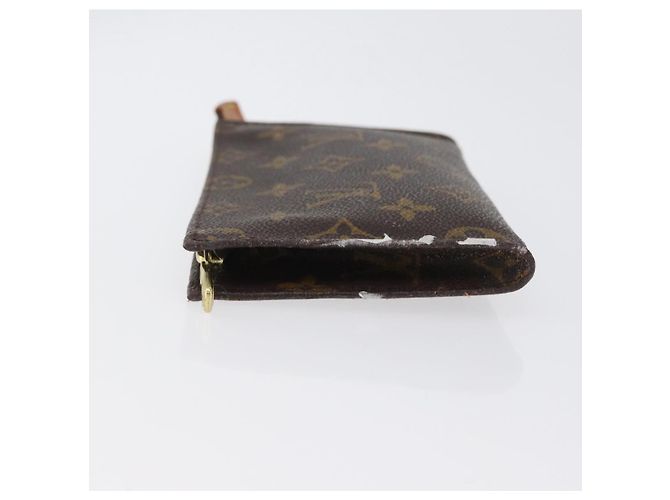 Bucket LOUIS VUITTON Monogramma Secchiello PM Pochette Accessorio LV Auth 172492 - vista 4