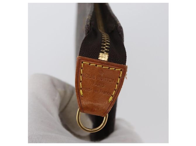 Bucket LOUIS VUITTON Monogramma Secchiello PM Pochette Accessorio LV Auth 172492 - vista 8