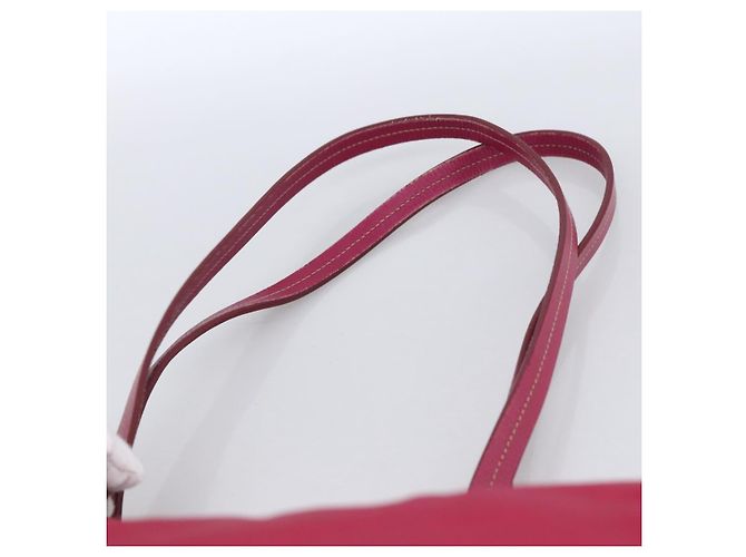 PRADA Nylon Tote Bag Rosa Silber Auth ARZ253 Pink - Ansicht 8