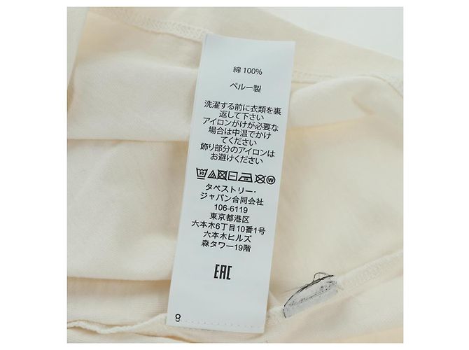 Camiseta de manga corta de algodón blanca COACH ~ Disney Mickey Auth 166915M Blanco - vista 11