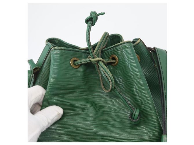 LOUIS VUITTON Borsa a Spalla Epi Noe Verde M44004 LV Auth LNZ274 - vista 10