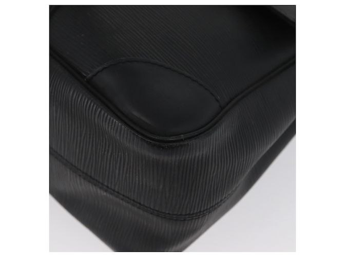 LOUIS VUITTON Borsa a Mano Epi Segur MM Nera M58862 LV Auth BA11114 Nero - vista 14