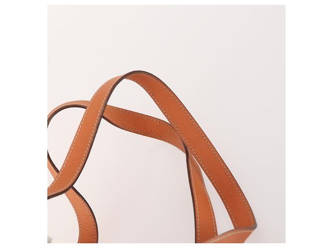 Bamboo Zaino in Bambù GUCCI Camoscio Marrone Oro 003 1956 0030 Auth bs33281 D'oro - vista 10