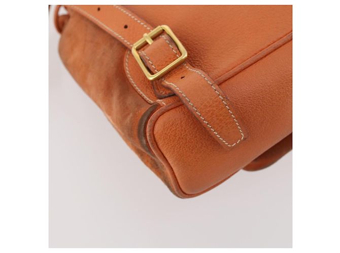 Bamboo Zaino in Bambù GUCCI Camoscio Marrone Oro 003 1956 0030 Auth bs33281 D'oro - vista 15