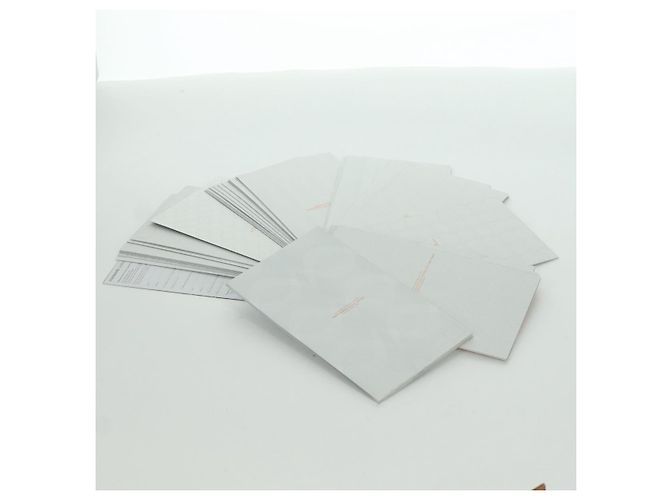 Hermès HERMES Visionaire 32 Pelle Beige Argento Auth ARZ257M - vista 28