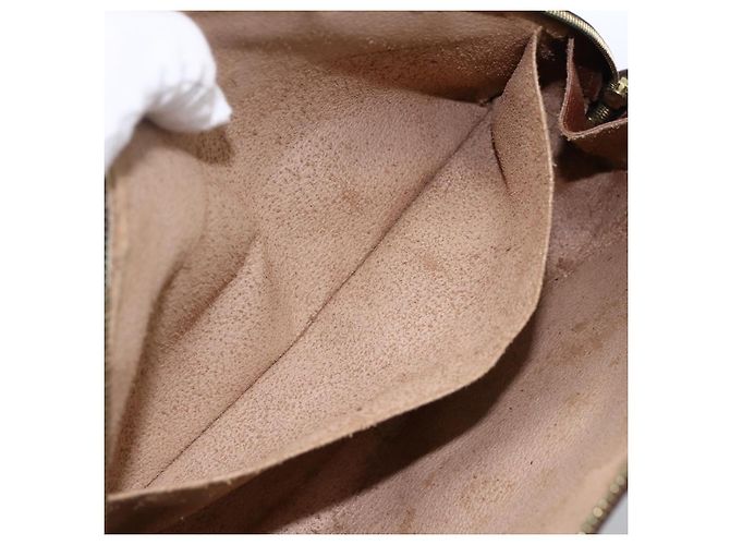 LOUIS VUITTON Pochette Cosmetica Demi Ronde Monogram M47520 LV Auth ka2800 Monogramma - vista 11