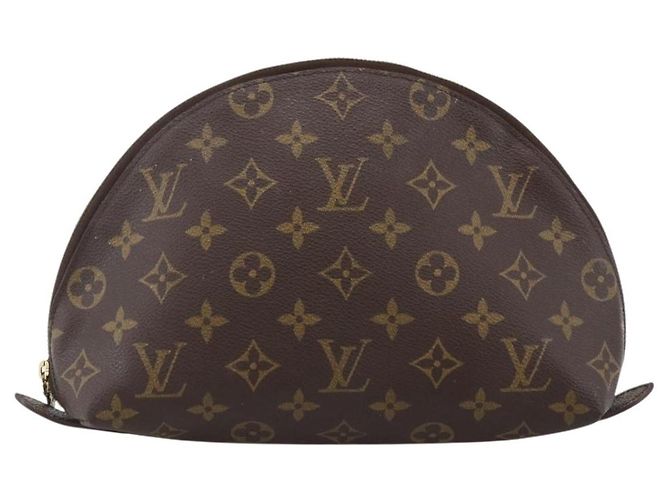 LOUIS VUITTON Pochette Cosmetica Demi Ronde Monogram M47520 LV Auth ka2800 Monogramma - vista 13