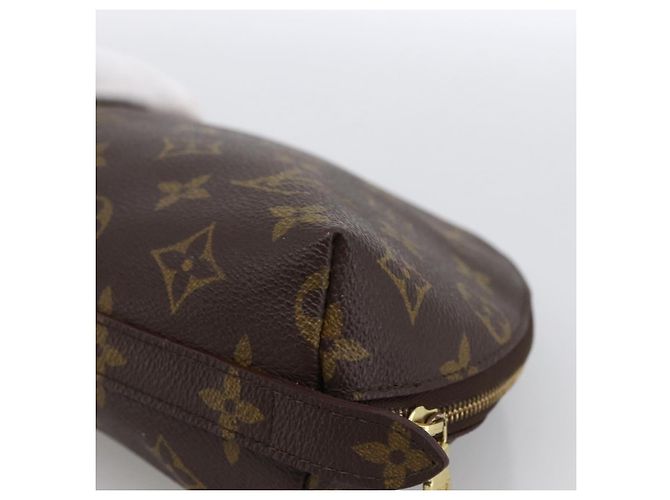 LOUIS VUITTON Pochette Cosmetica Demi Ronde Monogram M47520 LV Auth ka2800 Monogramma - vista 15