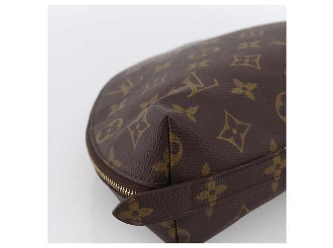 LOUIS VUITTON Pochette Cosmetica Demi Ronde Monogram M47520 LV Auth ka2800 Monogramma - vista 16