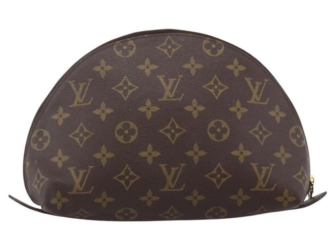 LOUIS VUITTON Pochette Cosmetica Demi Ronde Monogram M47520 LV Auth ka2800 Monogramma - vista 2