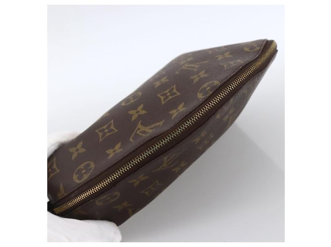 LOUIS VUITTON Pochette Cosmetica Demi Ronde Monogram M47520 LV Auth ka2800 Monogramma - vista 5