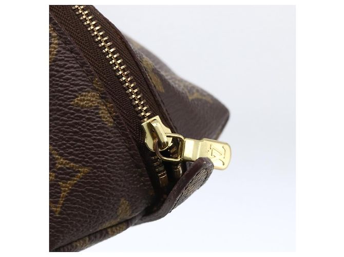 LOUIS VUITTON Pochette Cosmetica Demi Ronde Monogram M47520 LV Auth ka2800 Monogramma - vista 8