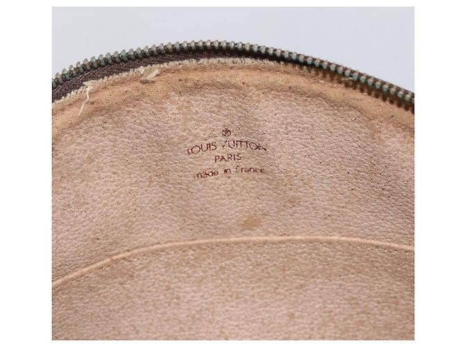 LOUIS VUITTON Pochette Cosmetica Demi Ronde Monogram M47520 LV Auth ka2800 Monogramma - vista 9