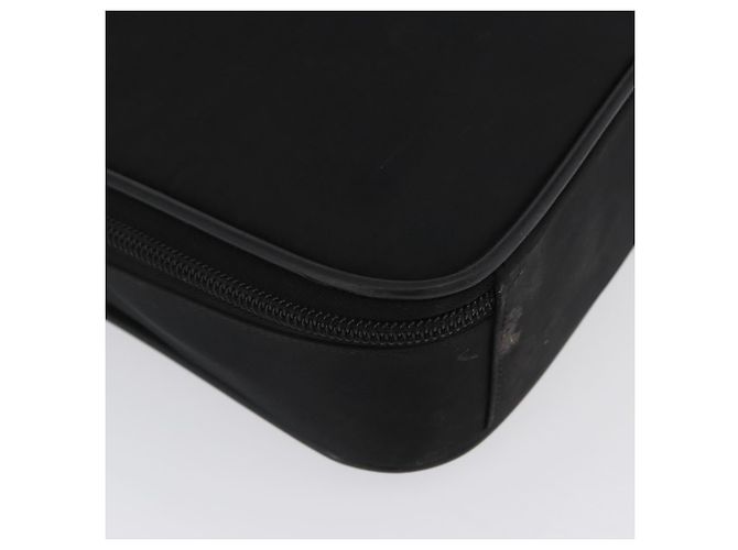 PRADA Hand Bag Nylon Black Silver Auth bs33447 Silvery - view 10
