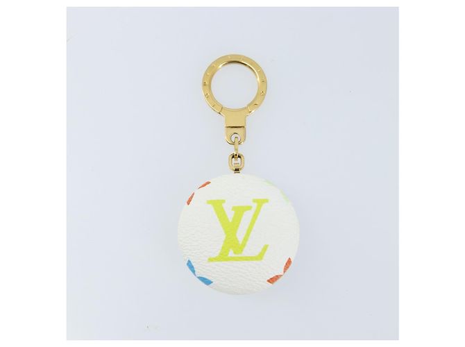 LOUIS VUITTON Monogram Multicolor Astropill Charm Weiß M51911 LV Auth 173421V - Ansicht 2