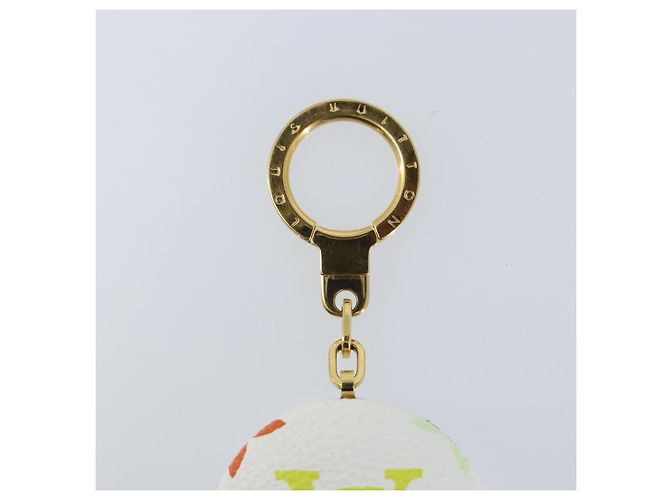 LOUIS VUITTON Monogram Multicolor Astropill Charm Weiß M51911 LV Auth 173421V - Ansicht 3