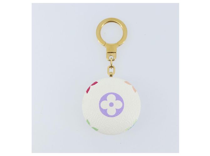 LOUIS VUITTON Monogram Multicolor Astropill Charm Weiß M51911 LV Auth 173421V - Ansicht 5