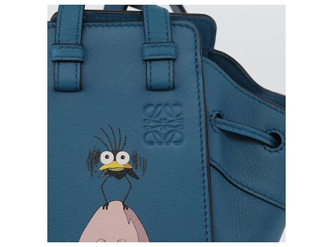Hammock LOEWE - Amaca Ghibli Spirited Away Attira Topo e Cattura Mosche Auth 167037SM Blu chiaro - vista 22
