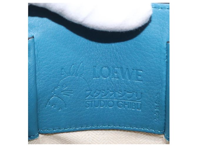 Hammock LOEWE - Amaca Ghibli Spirited Away Attira Topo e Cattura Mosche Auth 167037SM Blu chiaro - vista 23