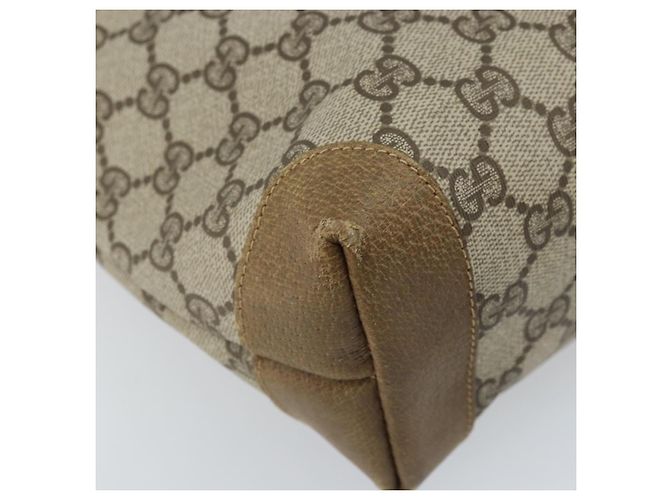 GUCCI GG Supreme Tote Bag PVC Beige Gold Auth gh1804 Golden - view 11