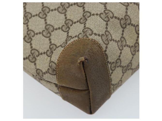 GUCCI GG Supreme Tote Bag PVC Beige Gold Auth gh1804 Golden - view 13