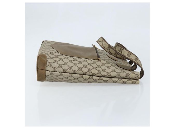 GUCCI GG Supreme Tote Bag PVC Beige Gold Auth gh1804 Golden - view 4