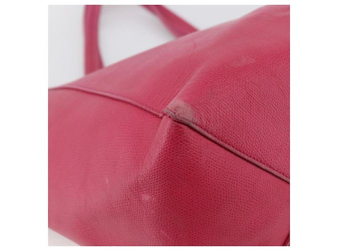 Céline Borsa tote Cabas Phantom in pelle rosa e oro Auth 172899 D'oro - vista 11