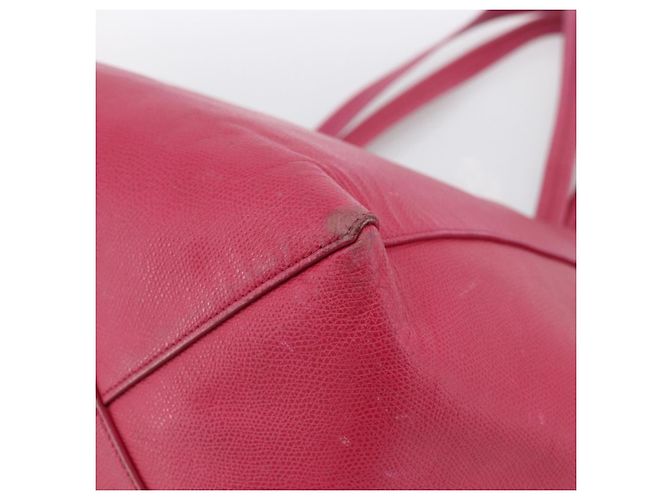Céline Borsa tote Cabas Phantom in pelle rosa e oro Auth 172899 D'oro - vista 12