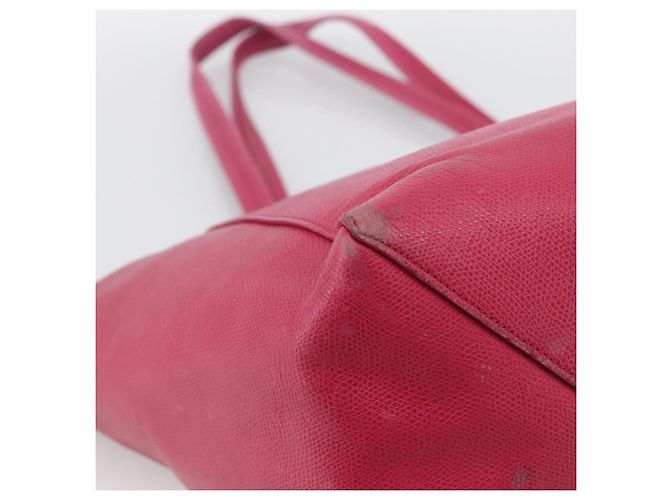 Céline Borsa tote Cabas Phantom in pelle rosa e oro Auth 172899 D'oro - vista 13