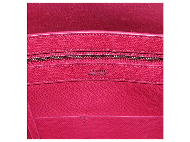 Céline Borsa tote Cabas Phantom in pelle rosa e oro Auth 172899 D'oro - vista 15