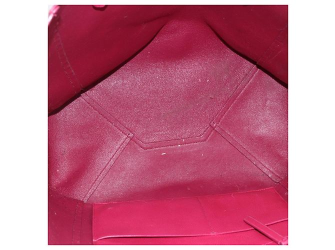 Céline Borsa tote Cabas Phantom in pelle rosa e oro Auth 172899 D'oro - vista 16
