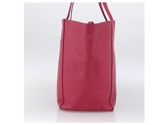 Céline Borsa tote Cabas Phantom in pelle rosa e oro Auth 172899 D'oro - vista 4