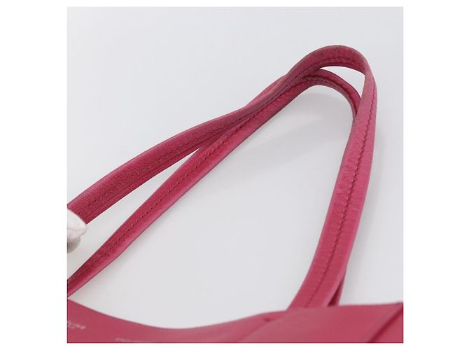 Céline Borsa tote Cabas Phantom in pelle rosa e oro Auth 172899 D'oro - vista 8