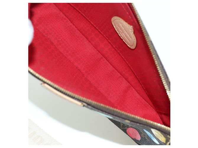 LOUIS VUITTON LV x YK Multi Pochette Accessoires Pouch M46385 LV Auth 171486SM Monogramma - vista 10