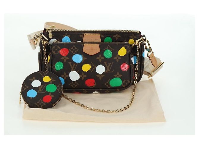 LOUIS VUITTON LV x YK Multi Pochette Accessoires Pouch M46385 LV Auth 171486SM Monogramma - vista 12