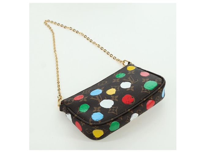 LOUIS VUITTON LV x YK Multi Pochette Accessoires Pouch M46385 LV Auth 171486SM Monogramma - vista 24