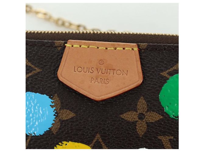 LOUIS VUITTON LV x YK Multi Pochette Accessoires Pouch M46385 LV Auth 171486SM Monogramma - vista 25