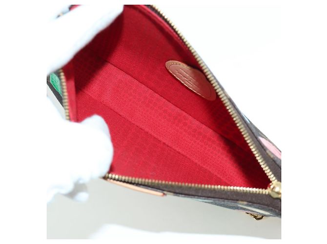 LOUIS VUITTON LV x YK Multi Pochette Accessoires Pouch M46385 LV Auth 171486SM Monogramma - vista 27