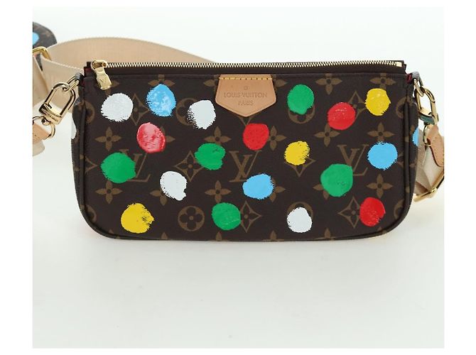 LOUIS VUITTON LV x YK Multi Pochette Accessoires Pouch M46385 LV Auth 171486SM Monogramma - vista 28