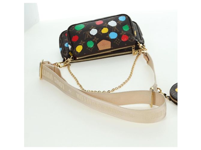 LOUIS VUITTON LV x YK Multi Pochette Accessoires Pouch M46385 LV Auth 171486SM Monogramma - vista 8