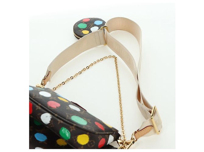LOUIS VUITTON LV x YK Multi Pochette Accessoires Pouch M46385 LV Auth 171486SM Monogramma - vista 9