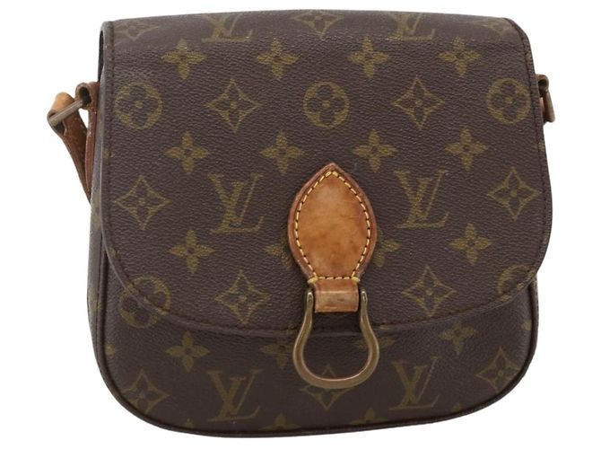 LOUIS VUITTON Borsa a Spalla Monogram Saint Cloud MM M51243 LV Auth ka2669 Monogramma - vista 13