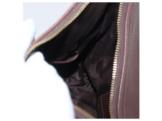 Coach Borsa a Spalla in Pelle Marrone Oro Auth 172666 D'oro - vista 19