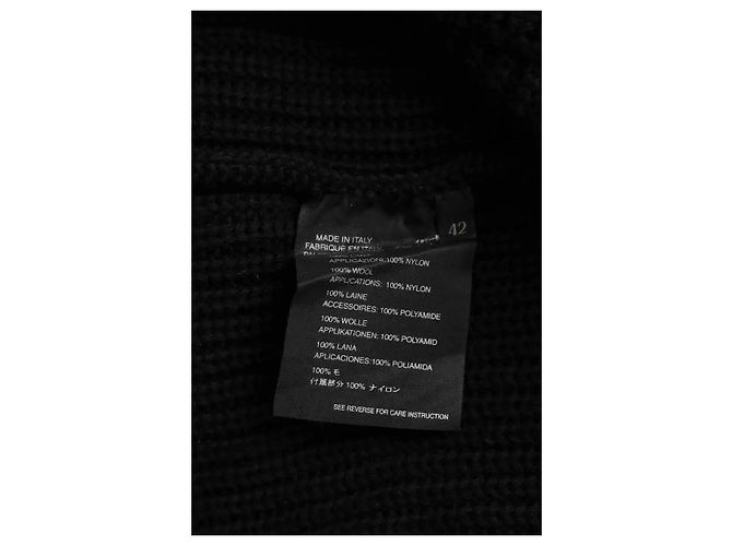 Prada Jersey de lana negro - vista 6